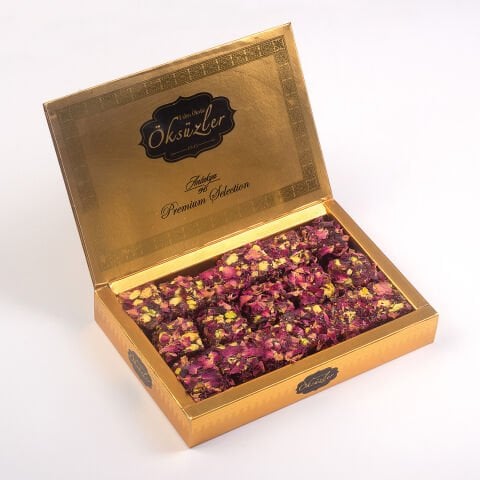 Antep Fıstıklı Gül Yapraklı