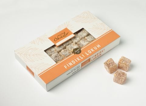 Hediyelik Fındıklı Lokum 900 GR